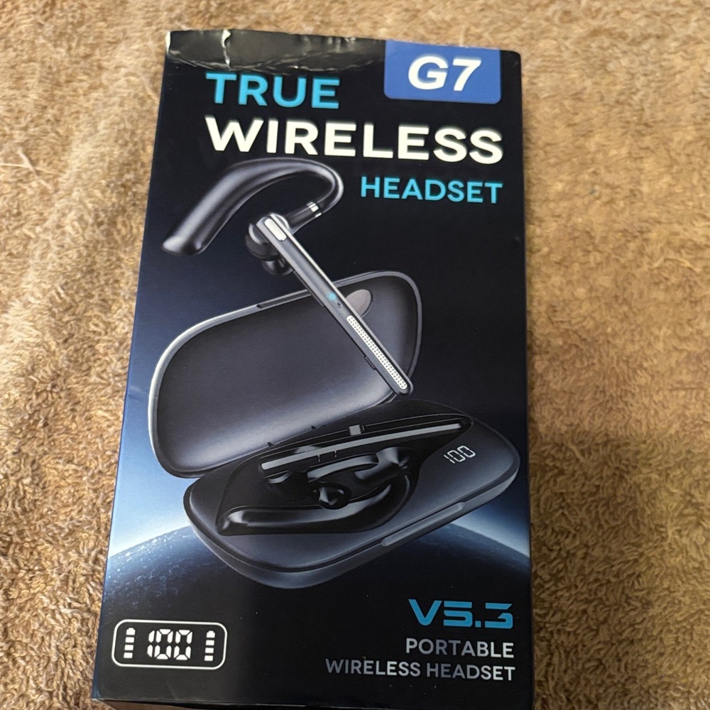 True Wireless Headset - Black